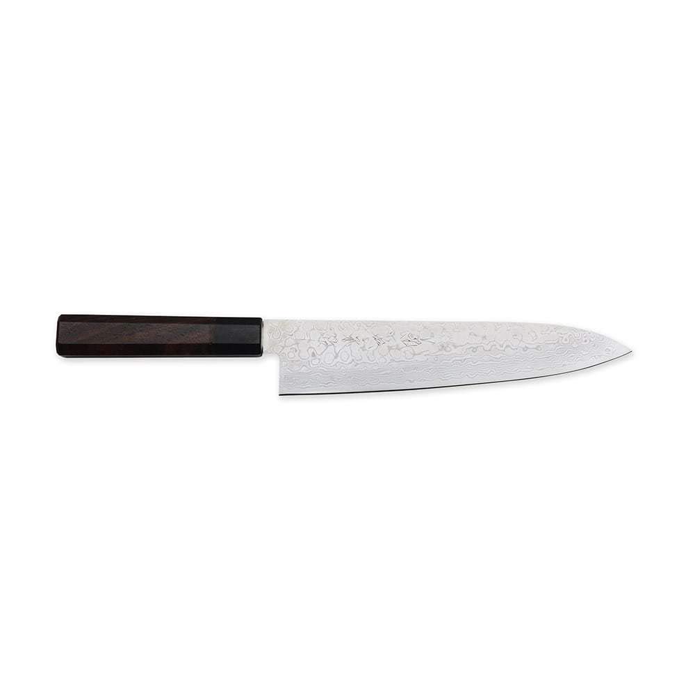 Amazon.com: Kikuichi Steel Nickel Warikomi Damascus 8-Inch Gyuto